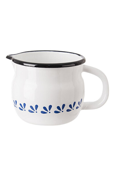 shumee MODROBILA 800 ml white enamel mug