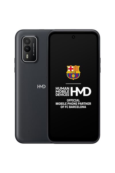 Hmd Telefon mobil XR21, Dual SIM, 128GB, 6GB RAM, 5G, Midnight Black