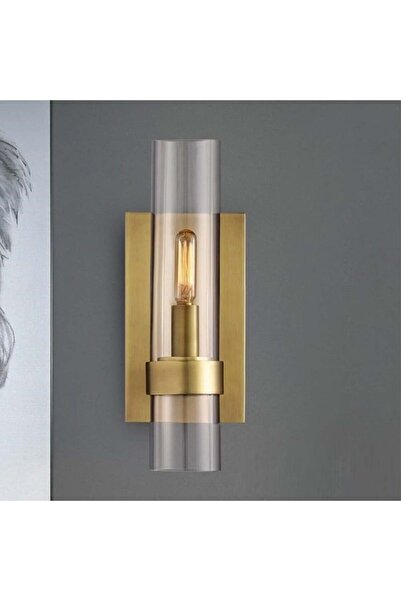 homelight ابليك جداري داخلي معدن ذهبي