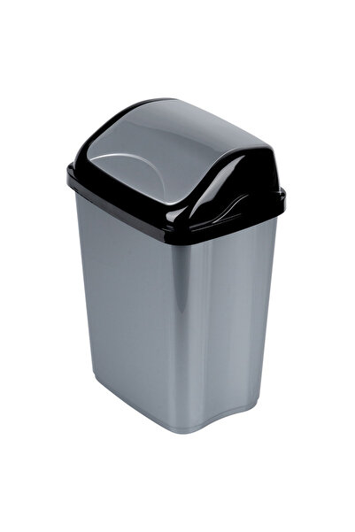 shumee Grey plastic waste bin 16 l