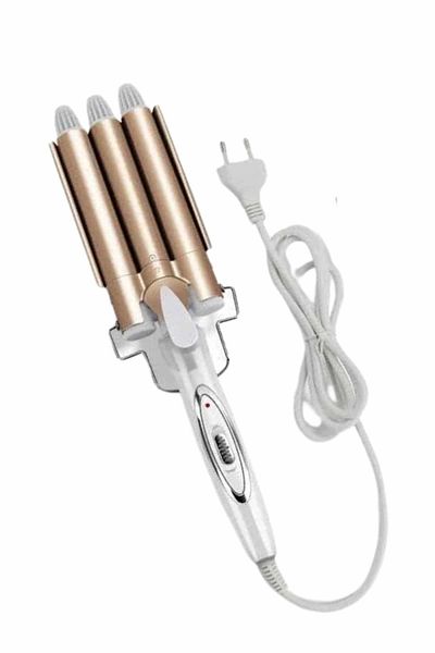 Kanonik Education Hair Styling Wag Tongs Triple High Heat Adjustable Ceramic Coating