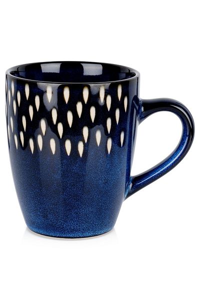 shumee Navy blue ceramic mug 350 ml