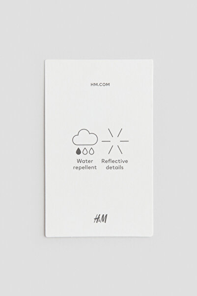 H&M Su Tutmaz Pofuduk Ceket