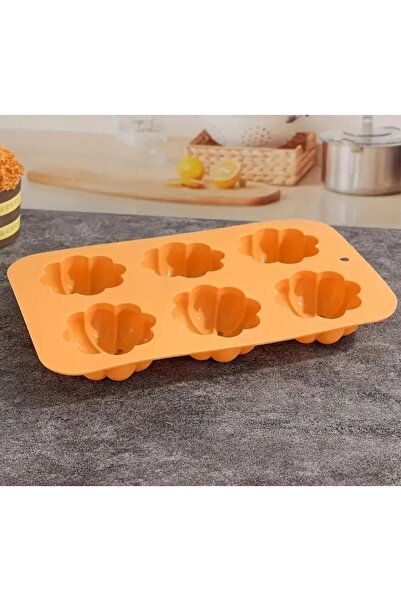 Veloma Home & Toys Autumn Pumpkin Patterned Silicone Oven and Cake Mold Stylish and Convenient 1 Piece
