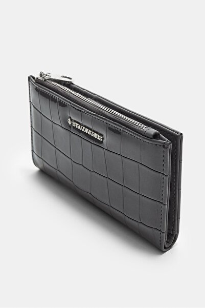 Stradivarius Timsah deseni görünümlü cüzdan