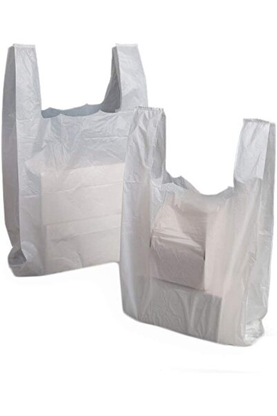 Hepta Collection Merpak packaging thick white bag medium size 1 kg rustling athlete bag market fruit shop bag