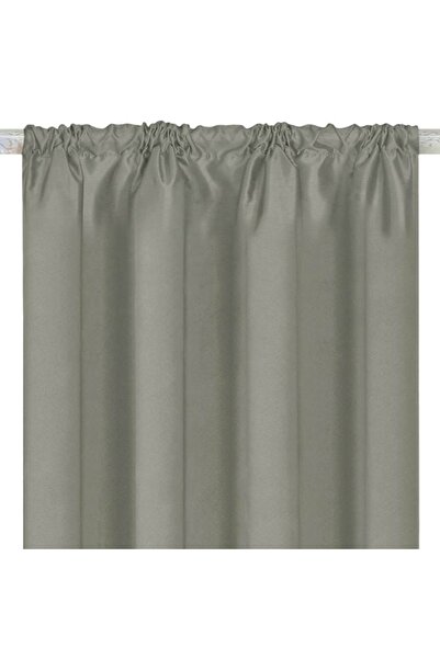 divendi-ro Draperie decorativă opacă, 140x260cm, gri