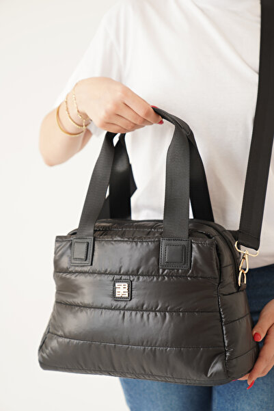 Riccon Elyslitia Women Shoulder and Arm Bag 00121878 Matte Black