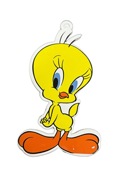 OTO SÜSLEN İSTANBUL Pleksi Çizgi Film Kahramanları Tweety Cam süsleri Vantuzlu