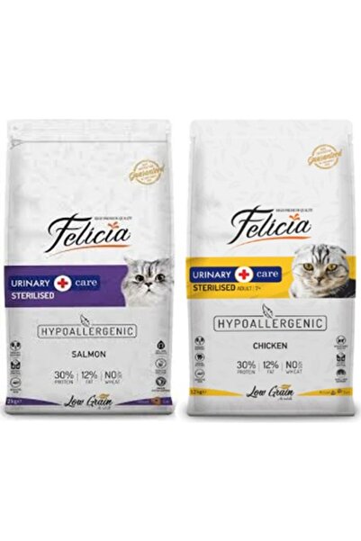 Felicia Adult Cat Light & Sterilised Somonlu Kısır Yetişkin Kedi Maması 2 kg ...