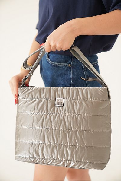 Riccon Lizkaala Women Shoulder and Arm Bag 00121871 Platinum