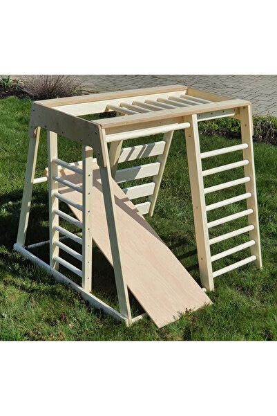 Home Decor Small Wooden Gymnastics Gym Fun and Fitness for Kids