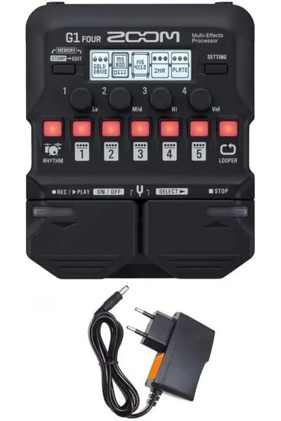 Hepta Collection Zoom G1 Four Multi-Efekt Prosesörü orjinal