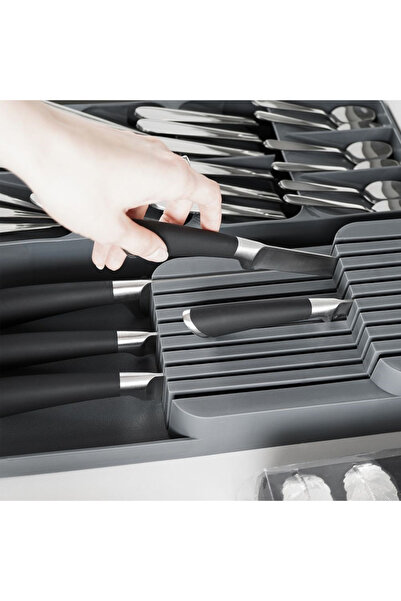 shumee Gray drawer knife organizer 39x14.5x7.5 cm