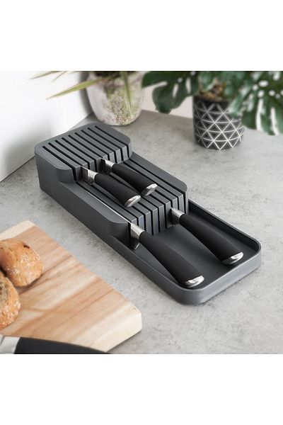 shumee Gray drawer knife organizer 39x14.5x7.5 cm