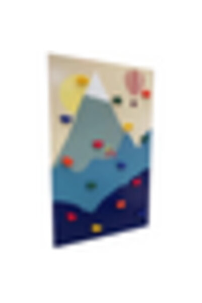 Home Decor Hill Themed Climbing Wall Panel