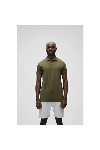 Bad Bear Stark Men's Khaki Polo T-Shirt