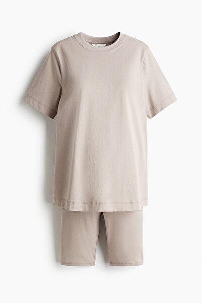 H&M MAMA 2 Parçalı Pamuklu Set
