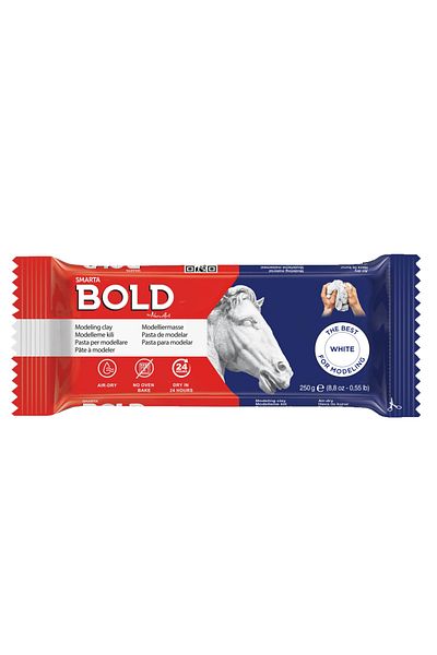 Smarta Bold White 250 Gr Ceramic Clay