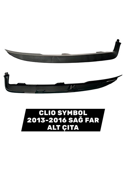 İthal CLIO SYMBOL SAĞ FAR ALT ÇITASI 2013-2016 260E01288R