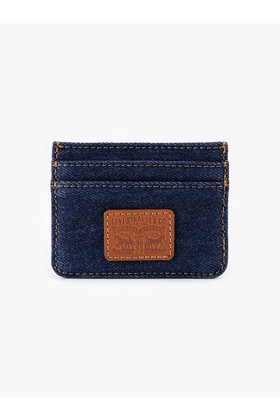 Levi's Men's Dark Blue Jean Card Holder Jeans Wallet 0020B-0000