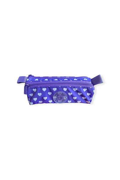 Polin Kaukko Pencil Bag, 9 Different Patterns, Zippered, Double Compartment