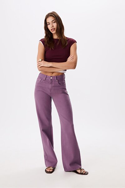 Stradivarius D92 straight wide-leg jeans