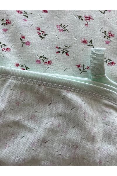 Seçkin Baby Floral Jacquard Single Layer Blanket 80*75 cm