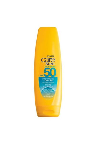AVON Care Sun Cream for Face and Body, SPF 50, Water Resistant, 135 ml