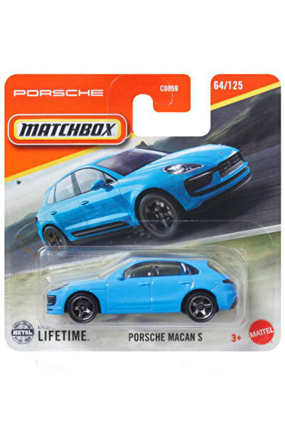 HOT WHEELS Matchbox - Porsche Macan S - Mavi (1/64) 2025 Serisi
