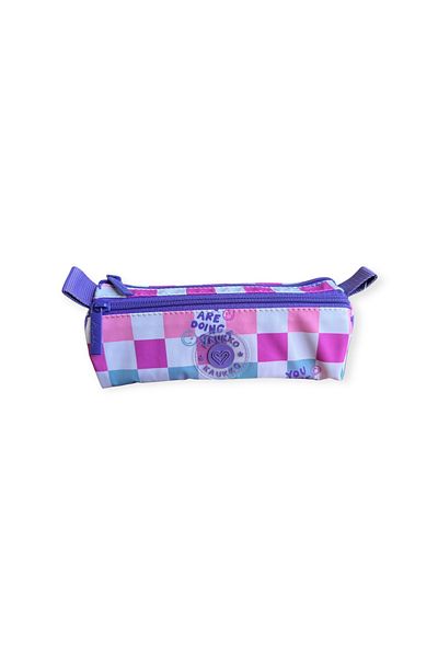 Polin Kaukko Pencil Bag, 9 Different Patterns, Zippered, Double Compartment