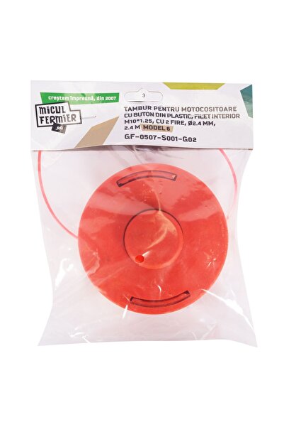 divendi-ro Drum 2.4 mm Little Farmer plastic button Model 6