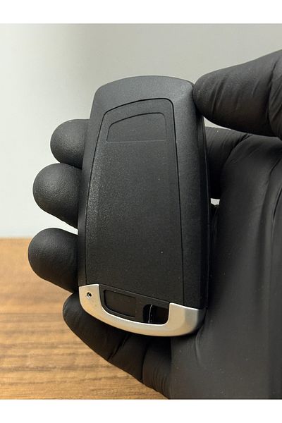 Luxe Aksesuarr Bmw Smart F30 F32 F10 F20 Compatible 3 Button Key Controller Case Gray Color