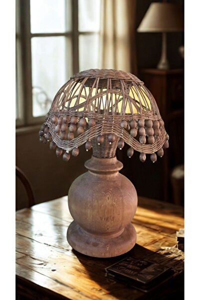 FG Rustik Sanat Evi RATTAN ABAJUR