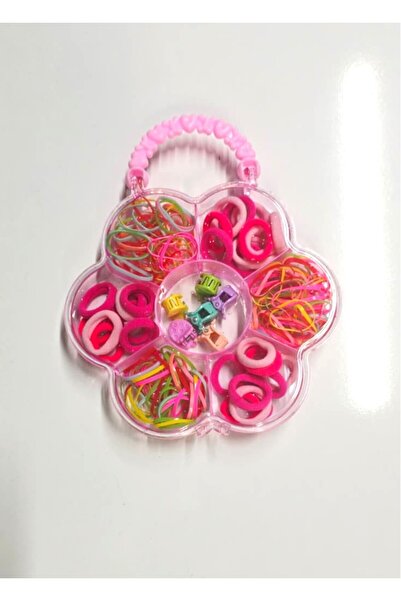 SeaBubbles Girl's Buckle Set with Boxed Bag - 185 Pieces Standard Pink