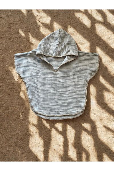 TekStilize Muslin 2 Layer Children's Poncho