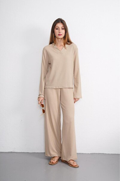 HG MODA Γυναικείο Σετ Φόρμας με Γιακά