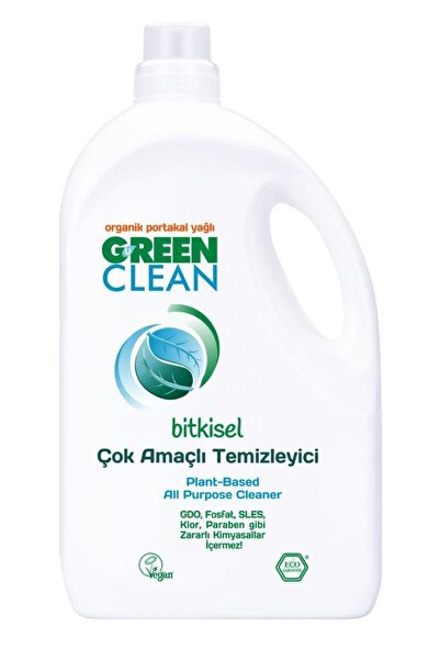 Genel Markalar Nessiworld Green Clean Bitkisel Çok Amaçlı Temizleyici 2750ml