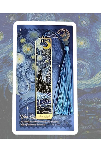 KAVİTİCARET Metal Material Table Drawing Bookmark