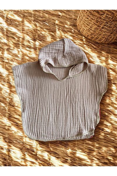 TekStilize Muslin 2 Layer Children's Poncho