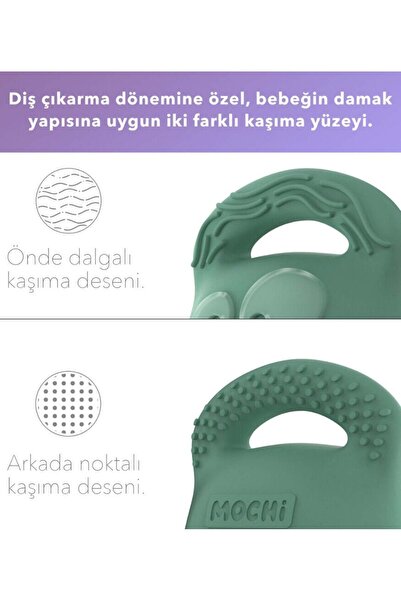 Mochi Diş Kaşıyıcı Yeşil