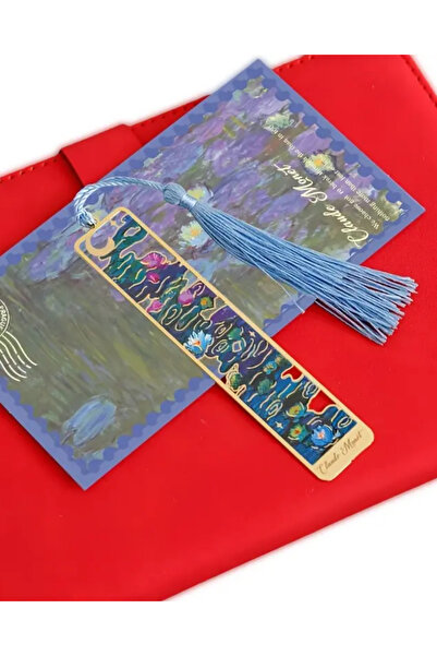 KAVİTİCARET Metal Material Table Drawing Bookmark