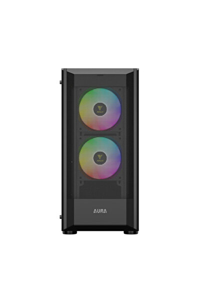 gamdias Carcasa Aura GC6, ARGB, Middle Tower (Negru)