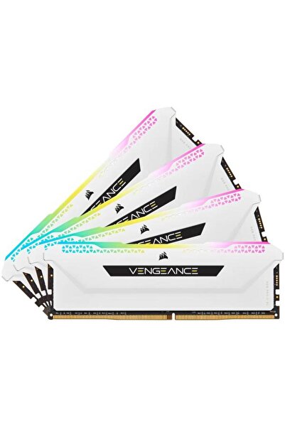 Corsair Vengeance XMP 2.0 PRO SL, бял радиатор 64GB (4x16GB), DDR4, 3200MHz, ...