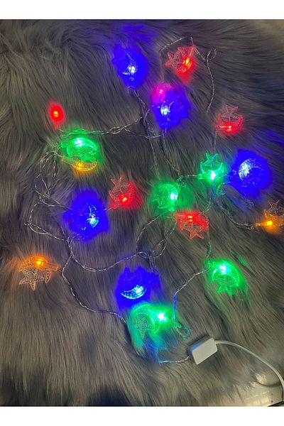 Generic DubaiGallery Eid Mubarak LED Candle Light Ramadan Decorations for Home Islamic Muslim Party Eid Dec