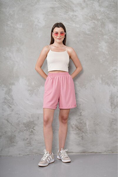 HG MODA Women's High Waist Shorts