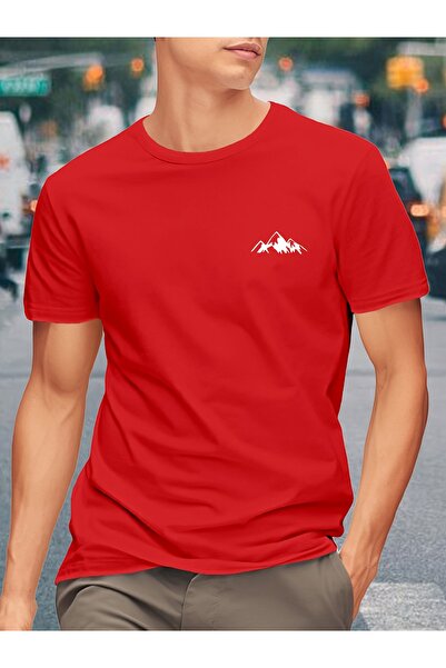 GALASHOP Mountain Graphic T-Shirt for Men