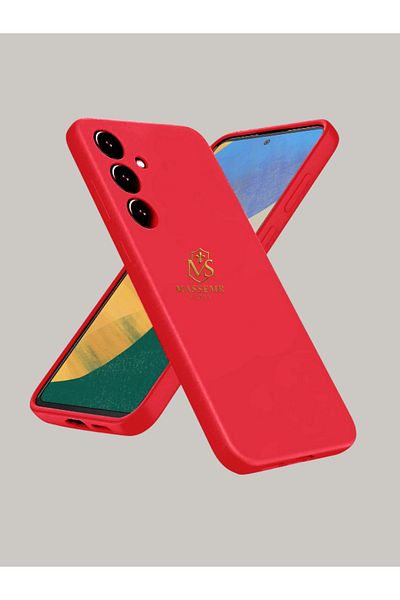 Massemr Samsung Galaxy A36 Compatible Nano Velvet Lined Matte Silicone Case Shock Absorbing Luxury Protection