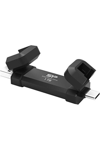 Silicon Power SSD extern Silicon Power DS72, 1TB, USB-A / Type-C 3.2 (Negru)