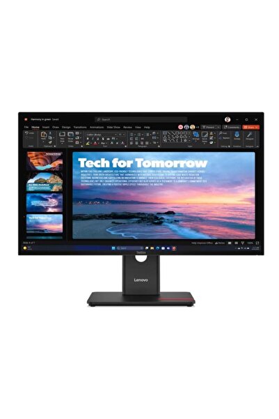 LENOVO Monitor IPS LED ThinkVision 27" T27QD-40, QHD (2560 x 1440), HDMI, Dis...
